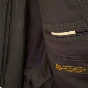 LORO PIANA handmade 100% wool two button suit